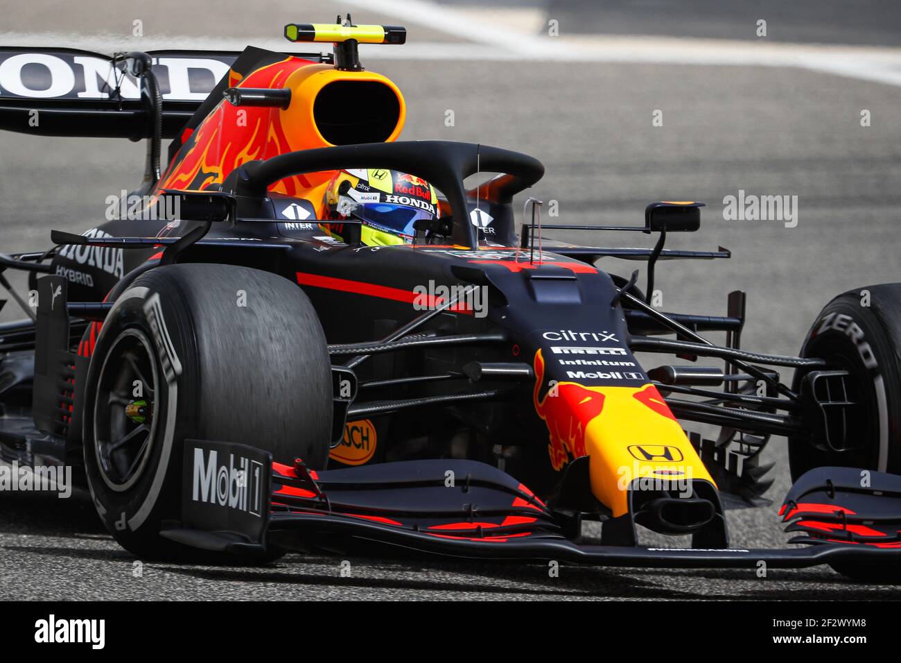 11 Perez Sergio Mex Red Bull Racing Honda Rb16b Action During The Formula 1 Pre Season