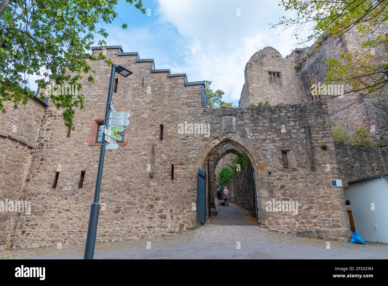 Hohenbaden Castle at Baden Baden, Germany Stock Photo - Alamy