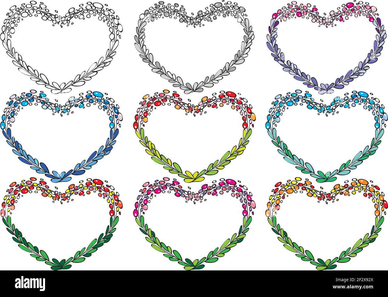 flowers border frame card background Stock Vector Image & Art - Alamy