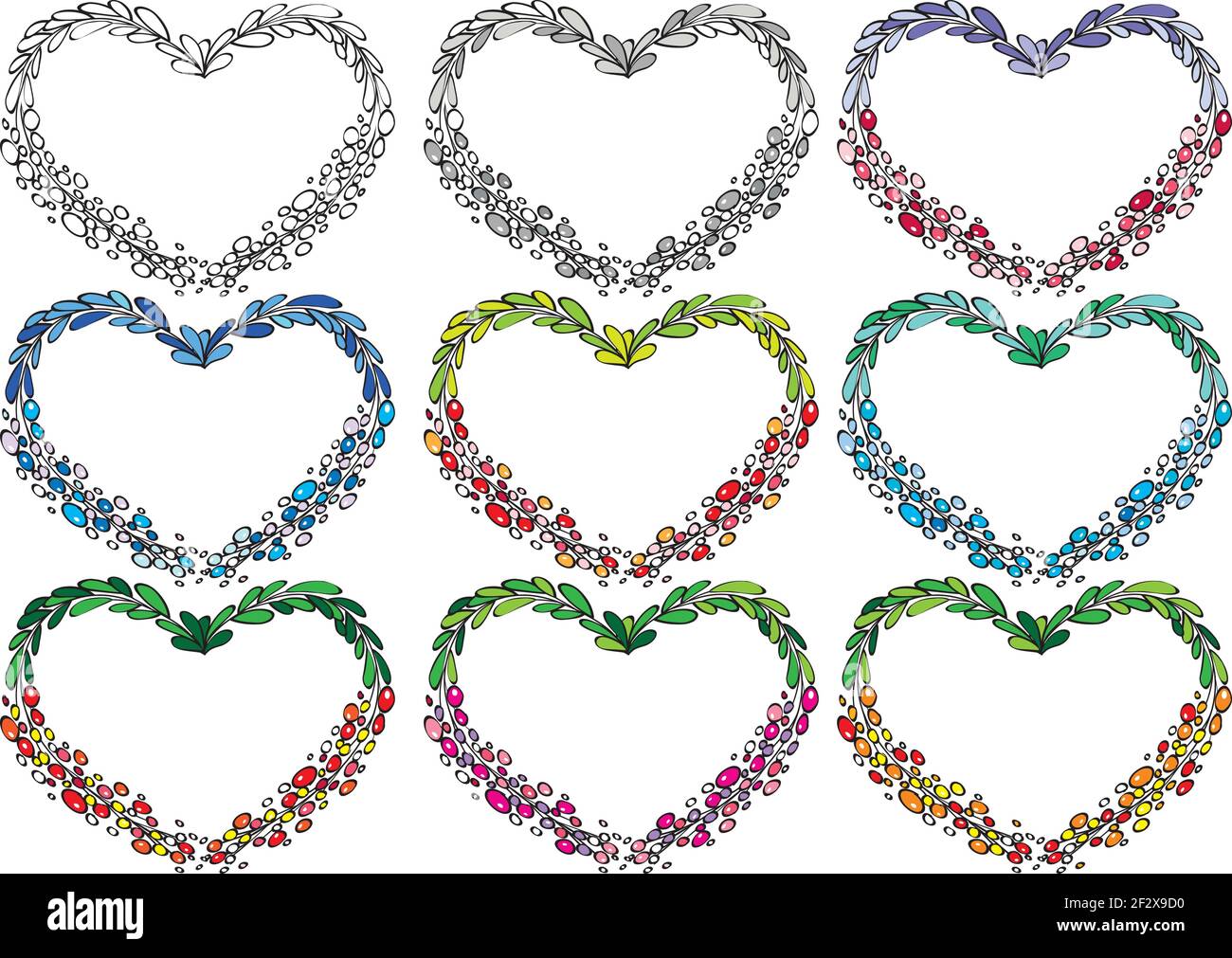flowers border frame card background Stock Vector Image & Art - Alamy