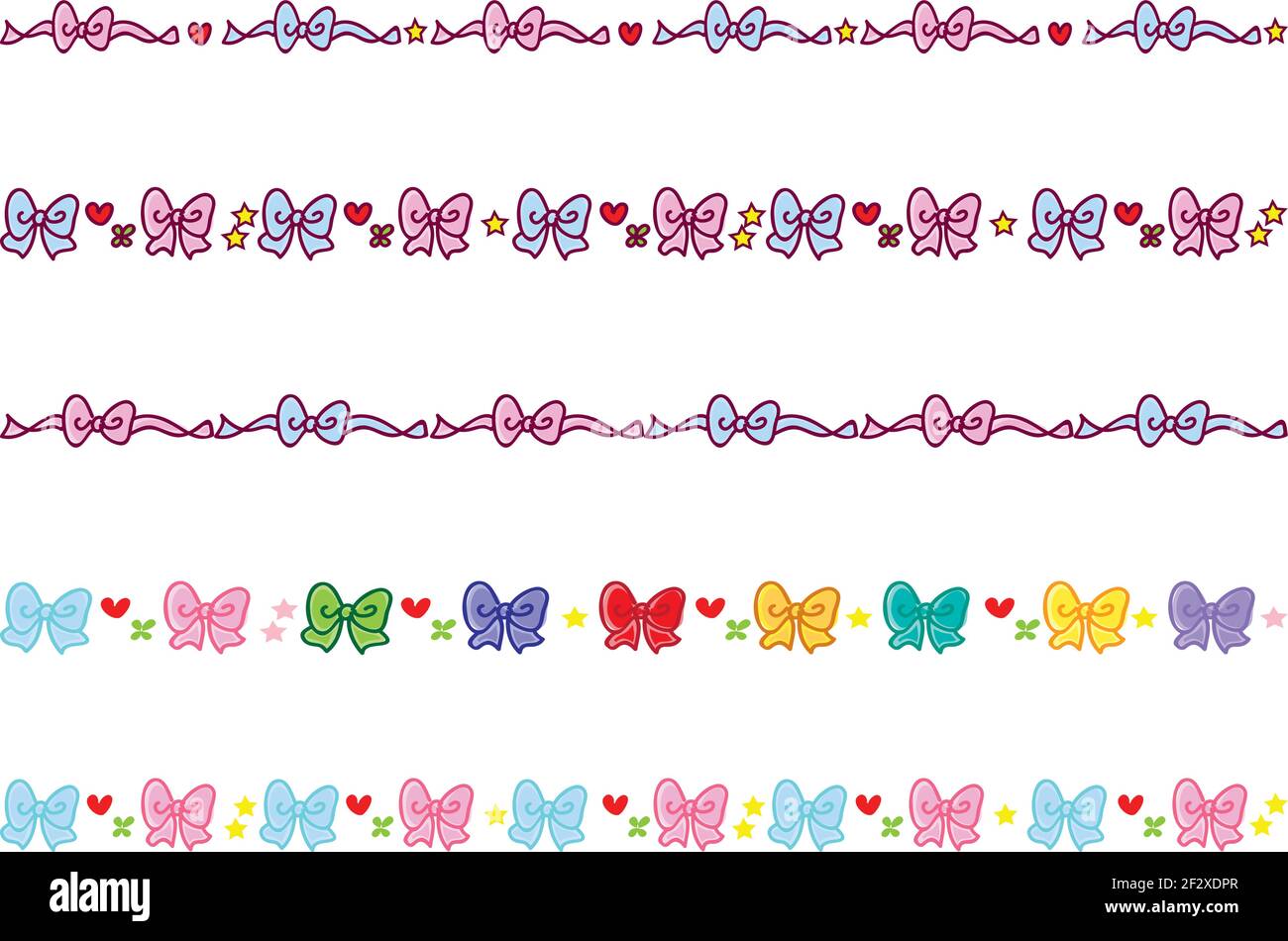 vector colourful ribbon design background Stock Vector Image & Art Alamy