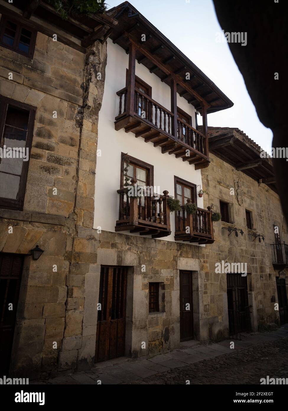 Panorama View Of Old Historic Quaint Charming Medieval Architecture