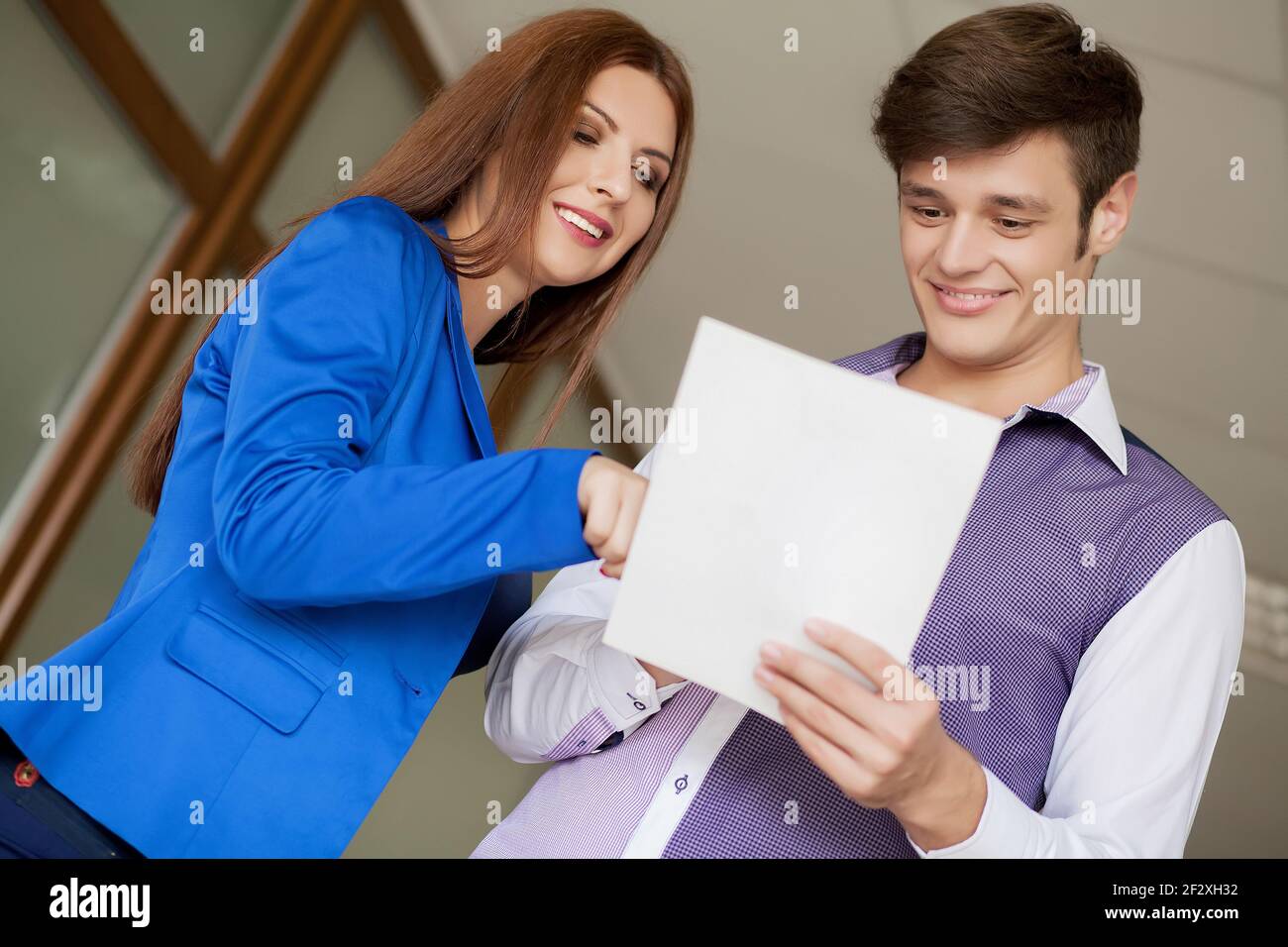 Teamwork Secretary Young Secretary Working Hard High Resolution Stock Photography and ...