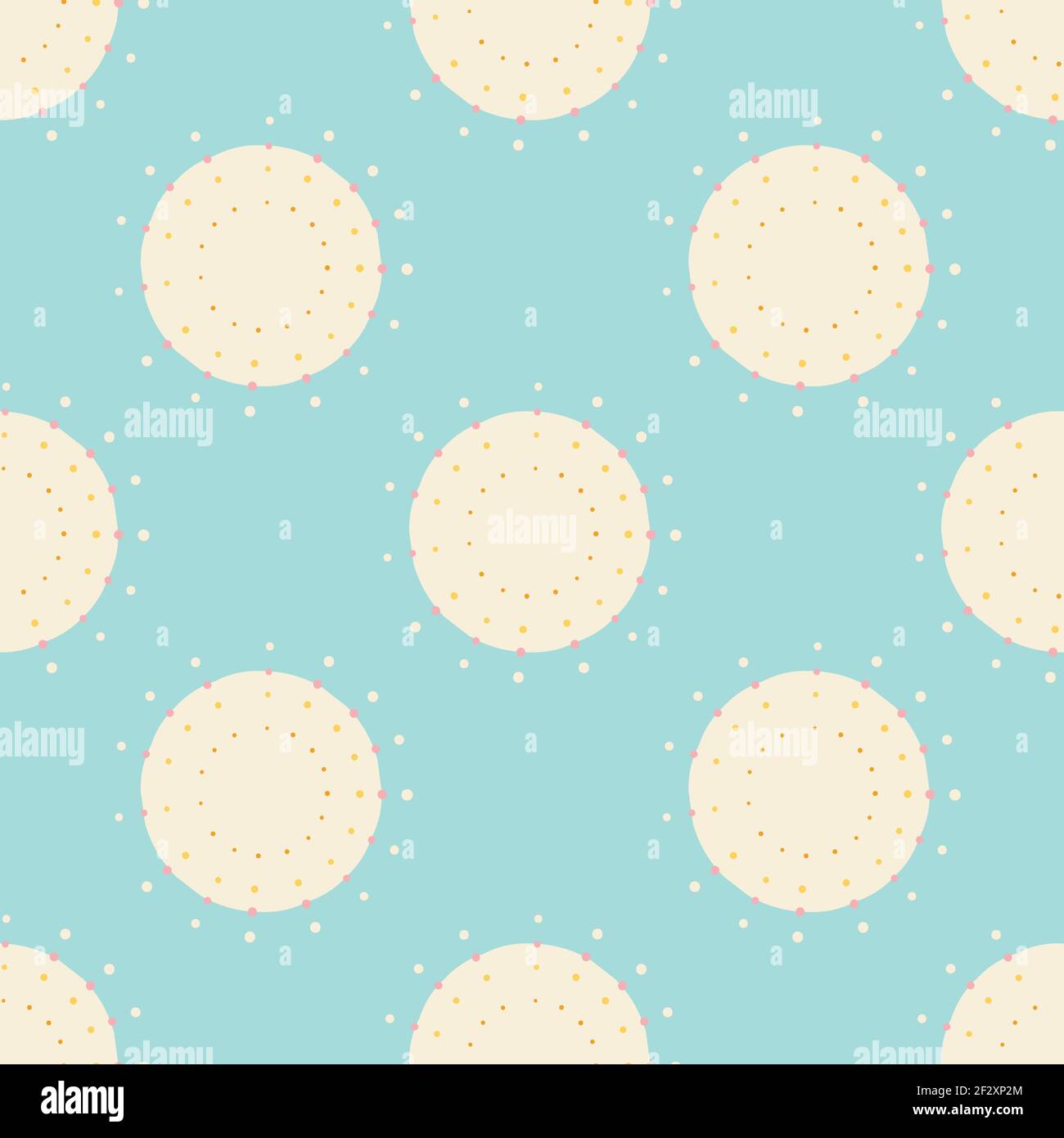 Big light polka dots Stock Vector Images - Alamy