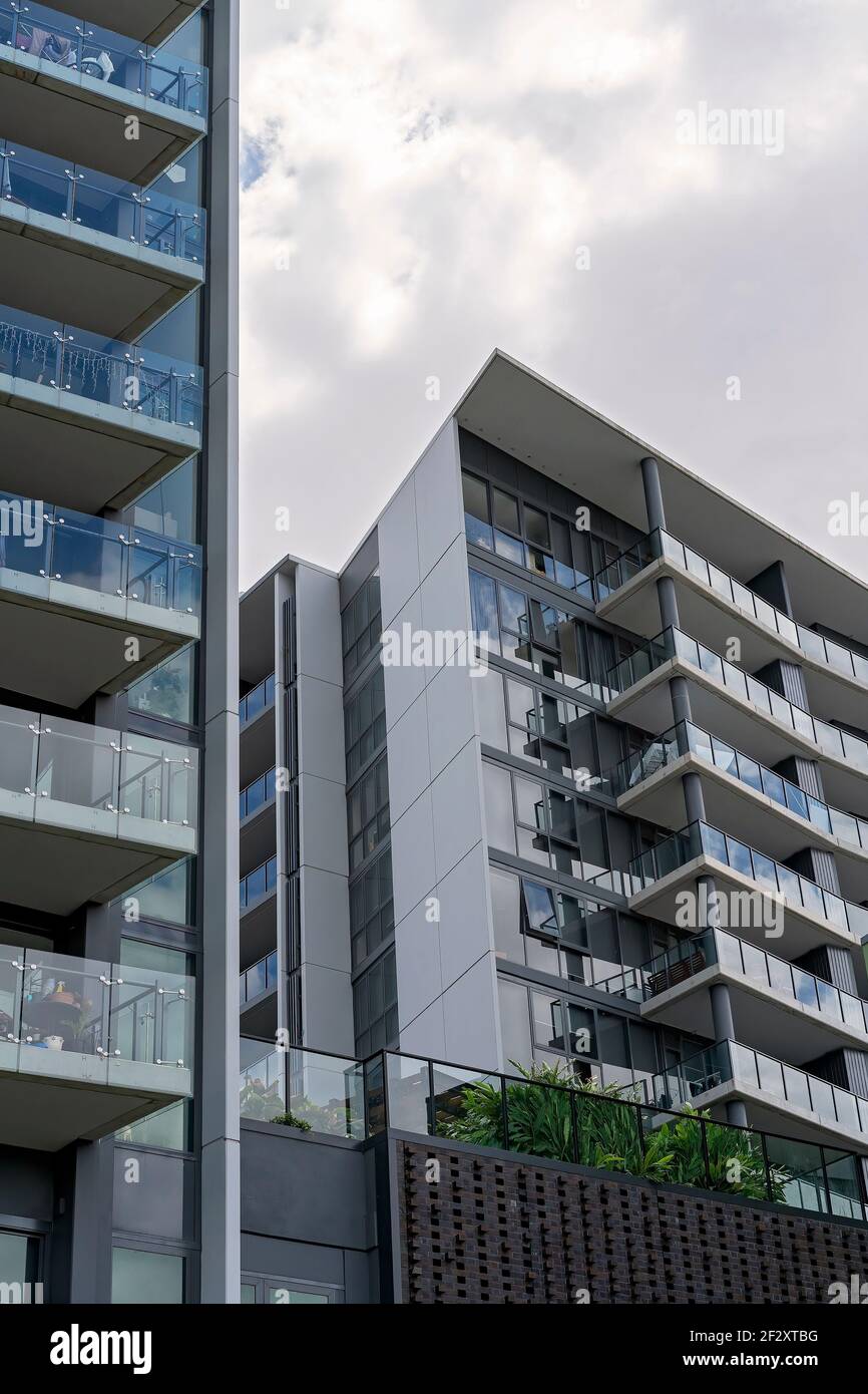 Fresh Look at Brisbane Queensland Australia March 2021 Inner City High Rise Residential