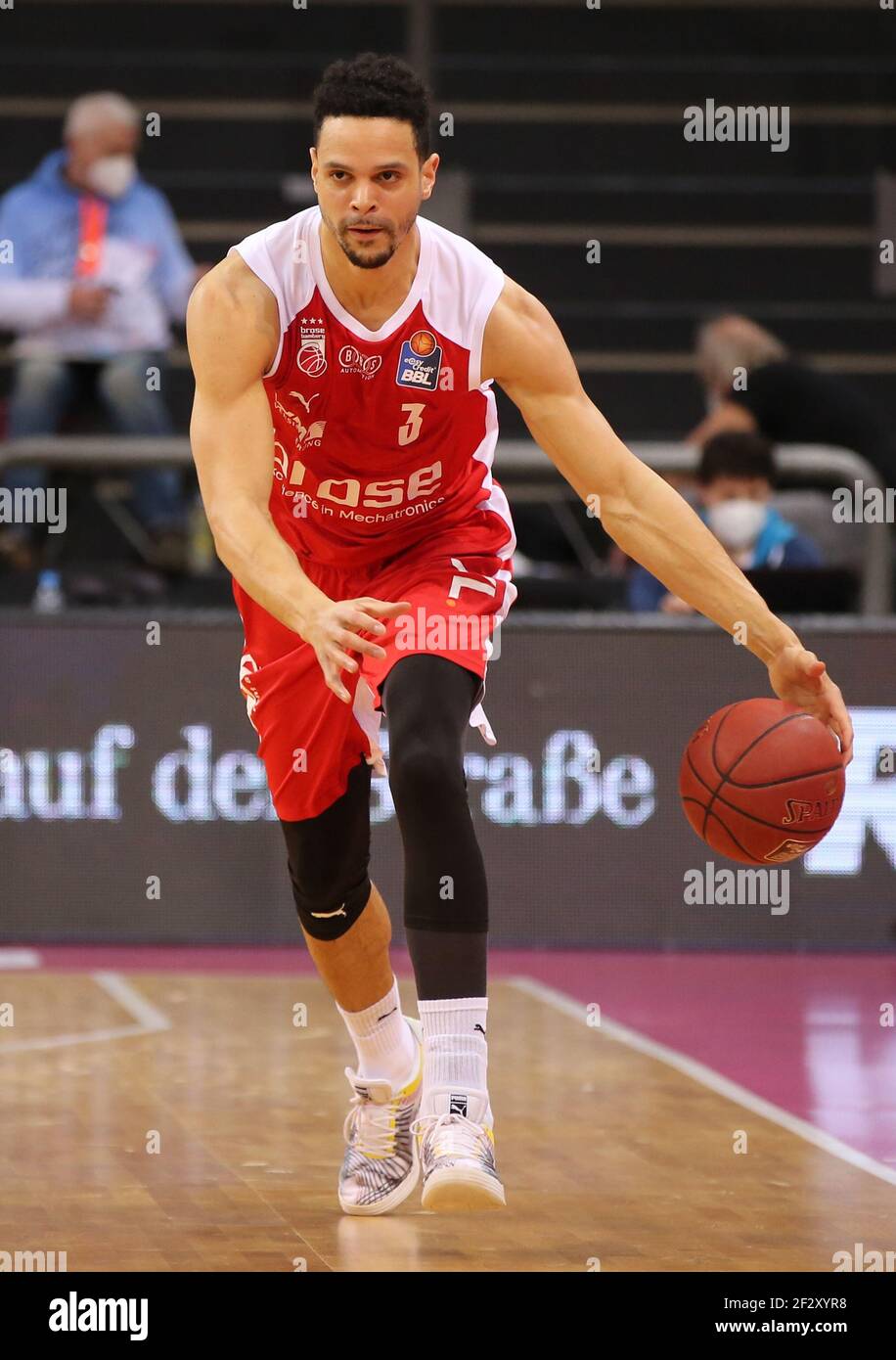 Bonn, Germany. 13th Mar, 2021. Telekom Dome, Basketball Bundesliga