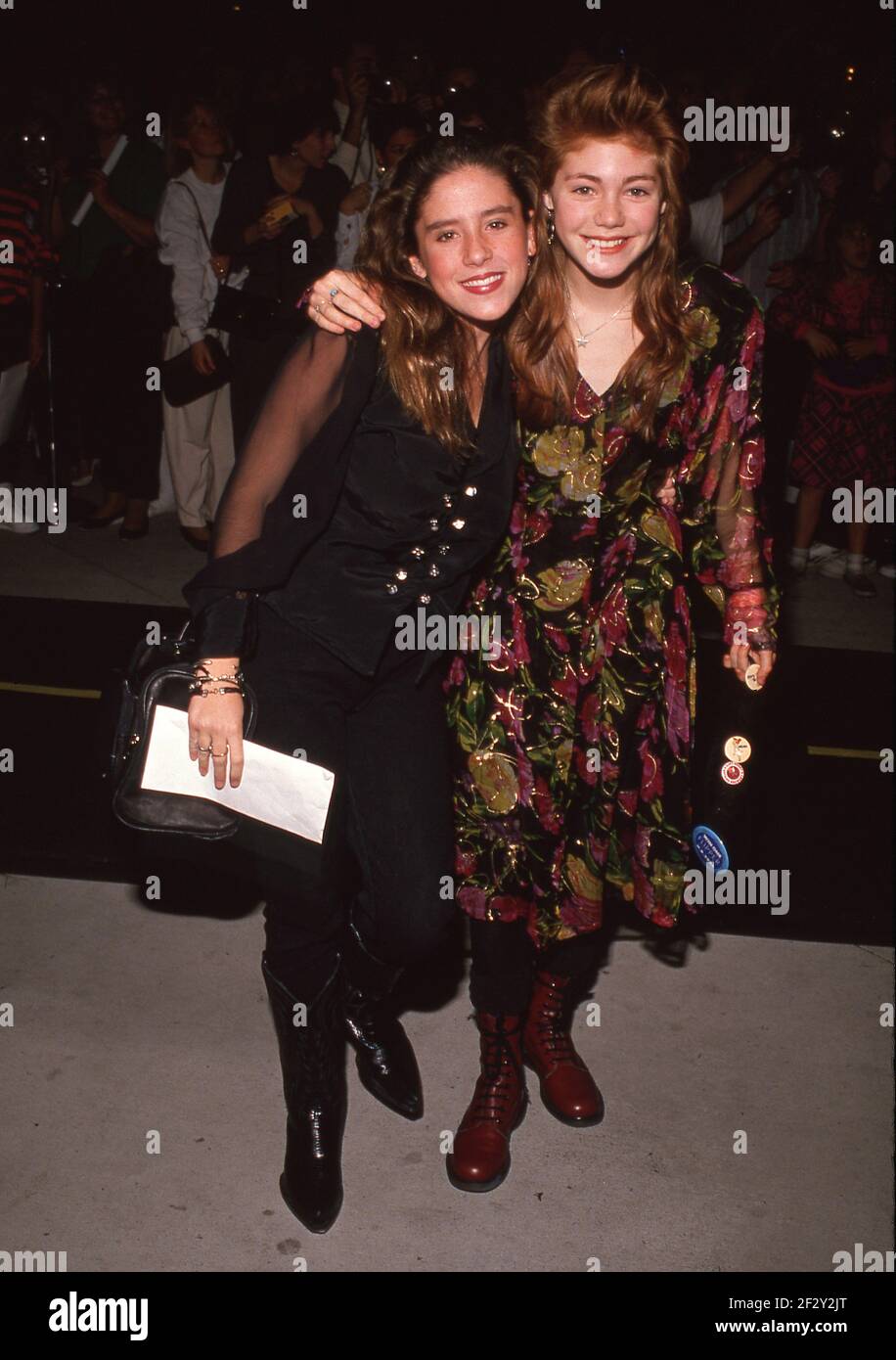 Soleil Moon Frye and Jenny Lewis Circa 1990 Credit Ralph Dominguez