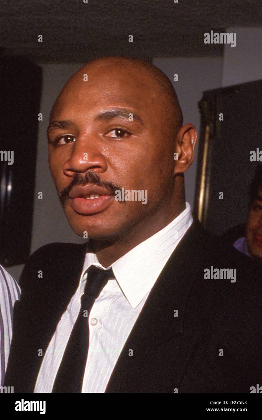 FILE PHOTO ‘Marvelous’ Marvin Hagler Has Passed Away At 66. Marvin