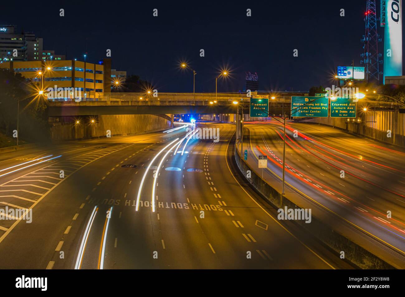 Atlanta traffic jam hires stock photography and images Alamy