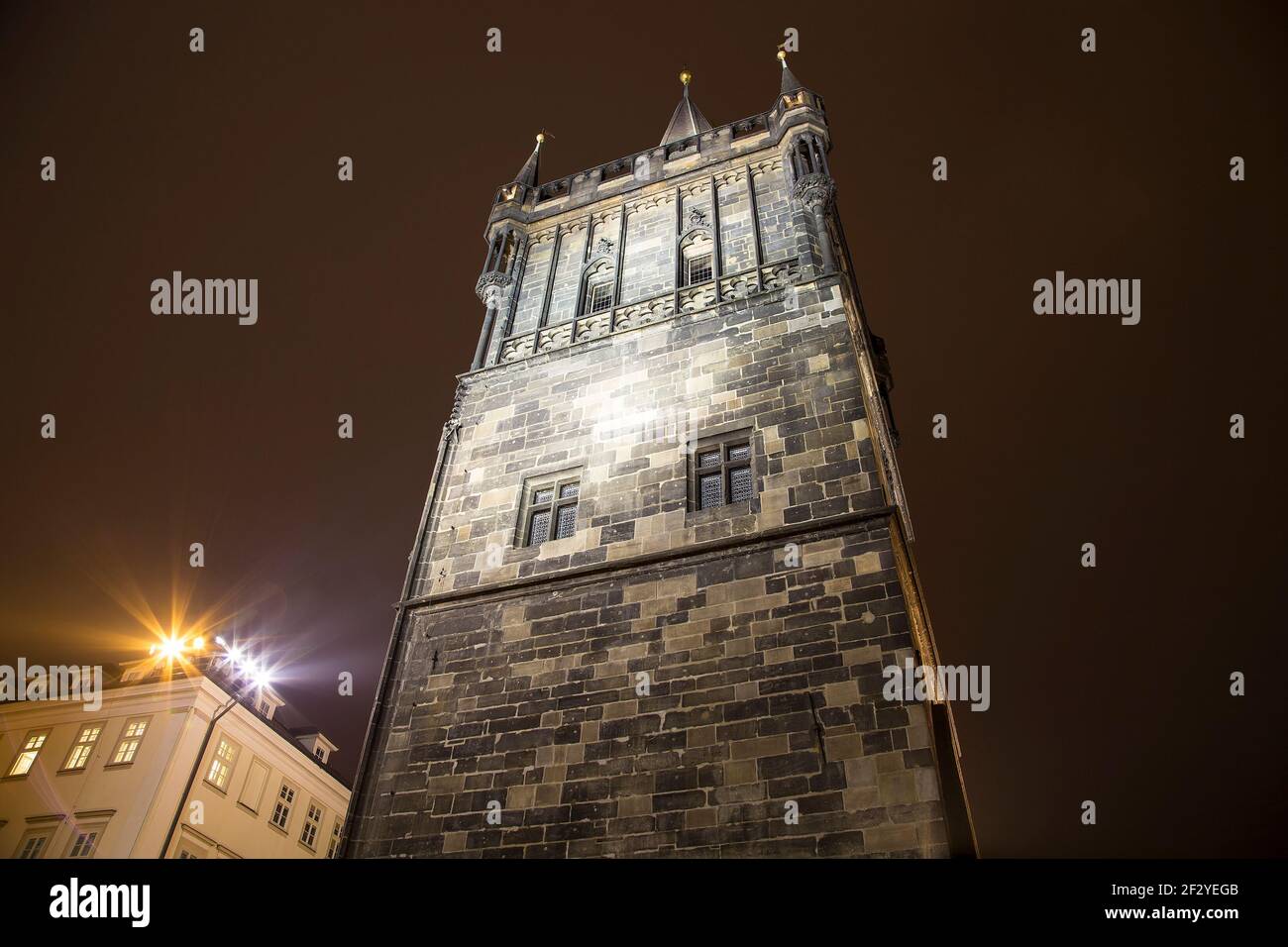 Powder gate stare mesto hi-res stock photography and images - Alamy