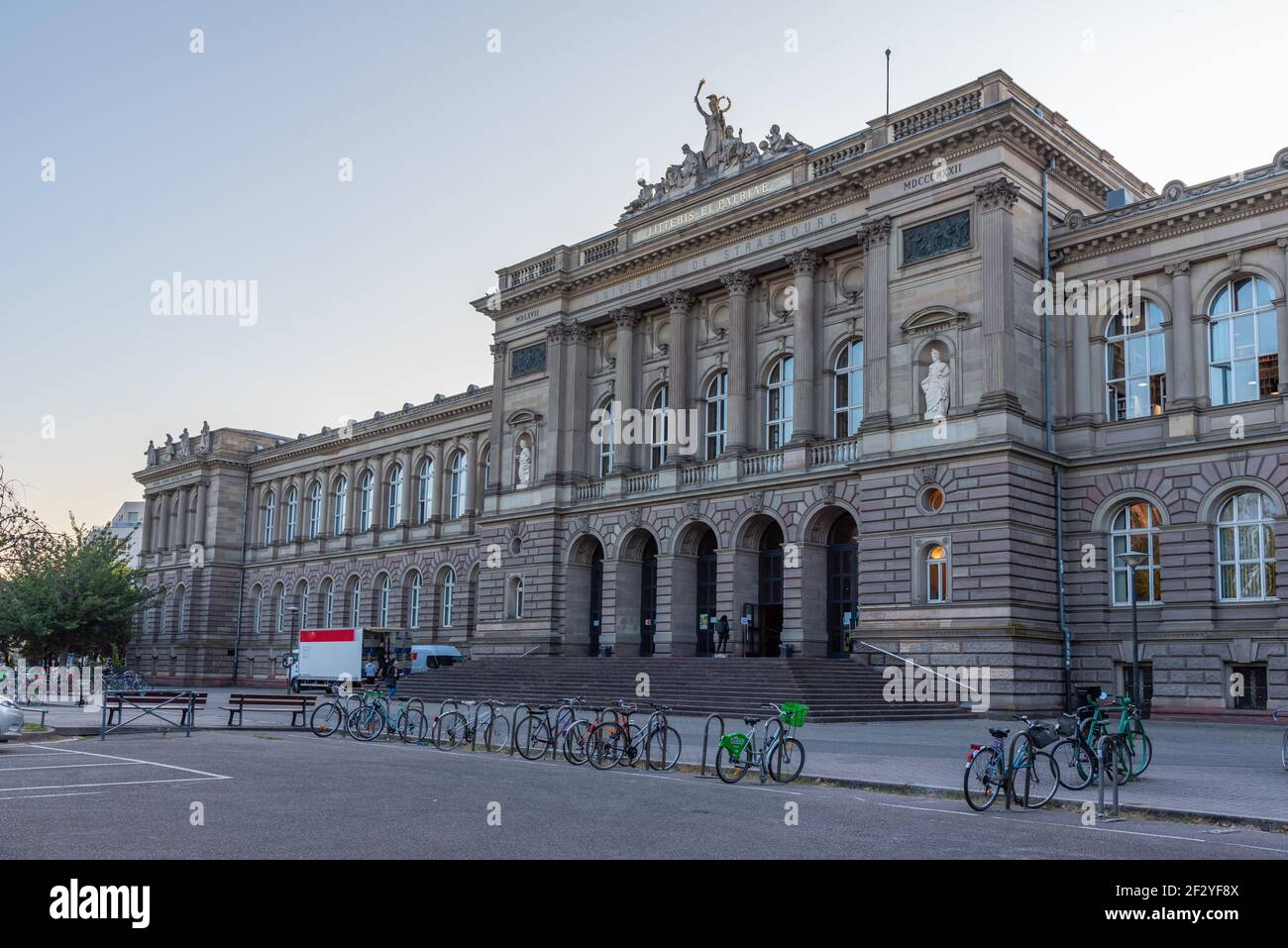 Main building of the university of Strasbourg, France Stock Photo Alamy