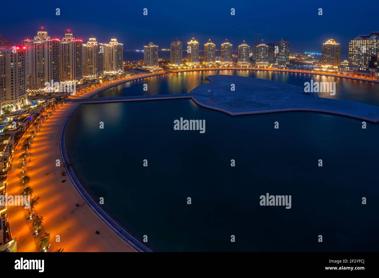 Doha pearl hi-res stock photography and images - Alamy