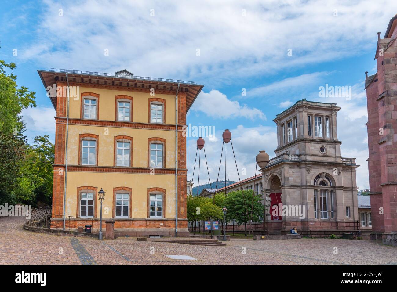 Building of the society of friends of young art in Baden Baden, Germany Stock Photo