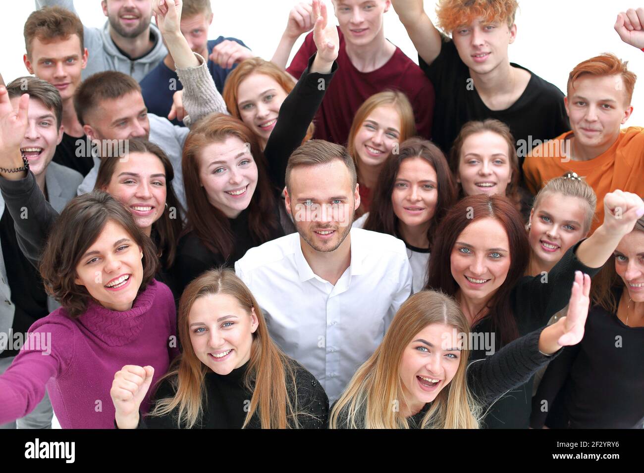 group of diverse young people standing together Stock Photo - Alamy