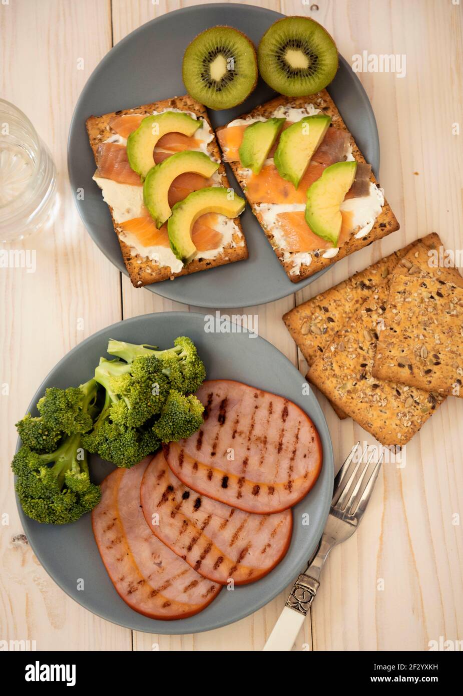 Healthy food for weight loss Stock Photo