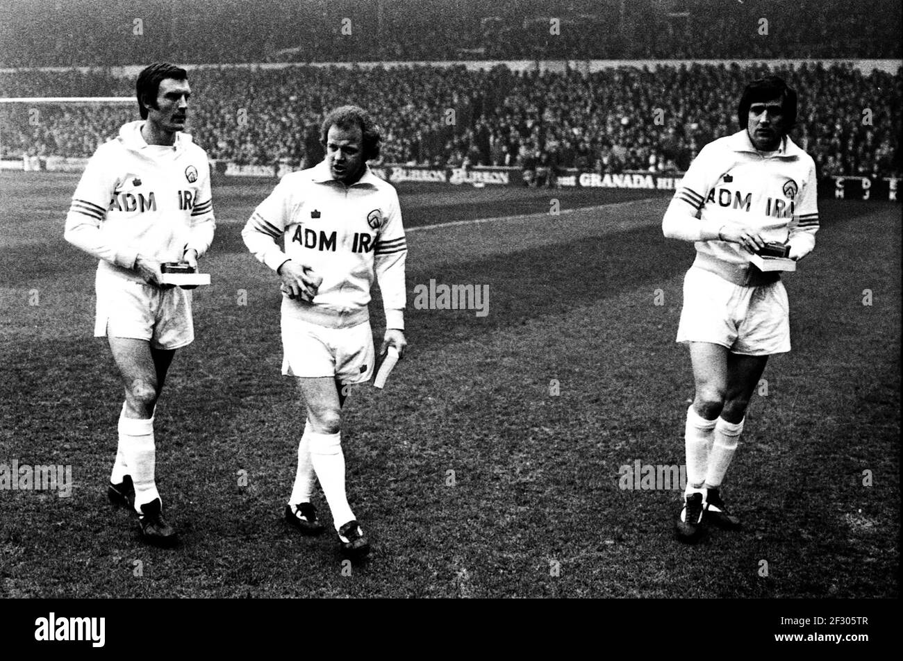 Leeds United 1975 Stock Photo Alamy