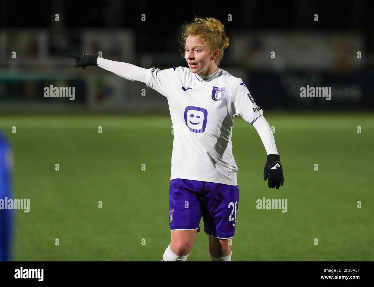 RSC ANDERLECHT VS OHL Charlotte Tison (20) of Anderlecht and