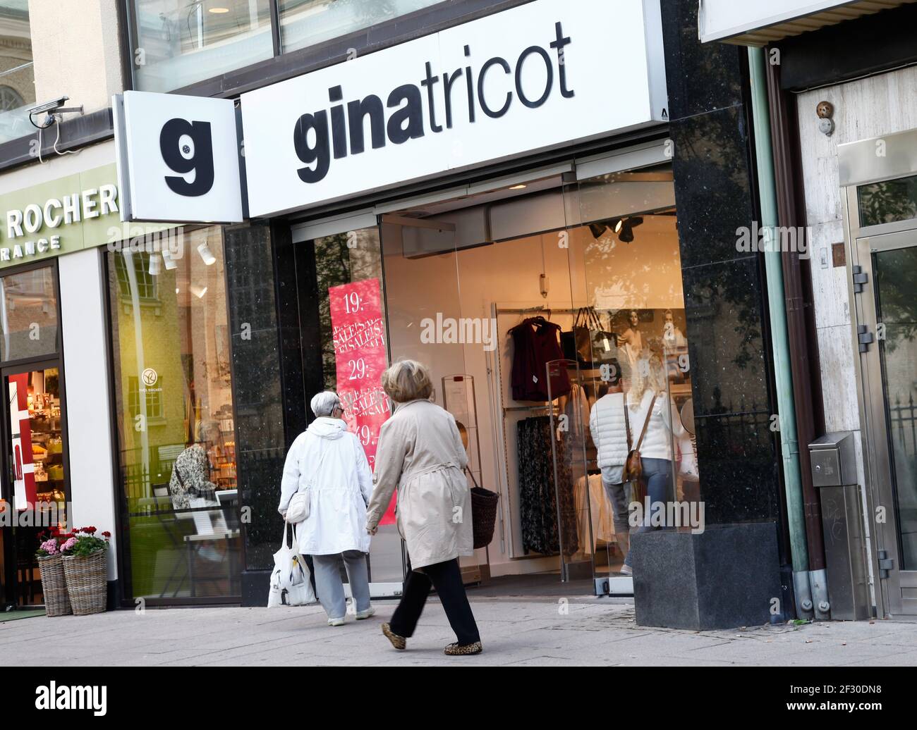Gina Tricot. Gina Tricot is a Swedish fashion chain that offers clothes to  women in over 30 countries Stock Photo - Alamy