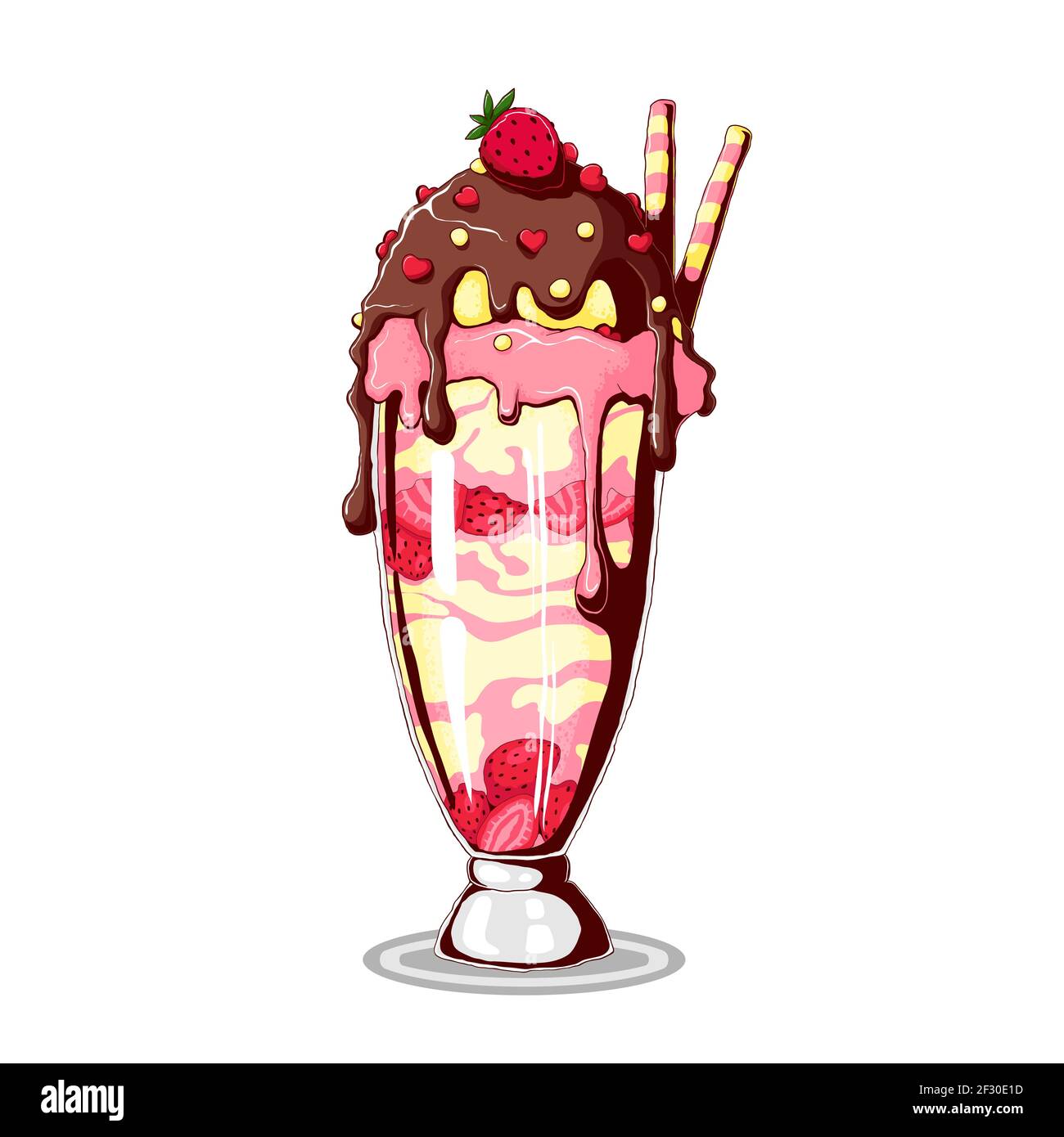 anime ice cream sundae