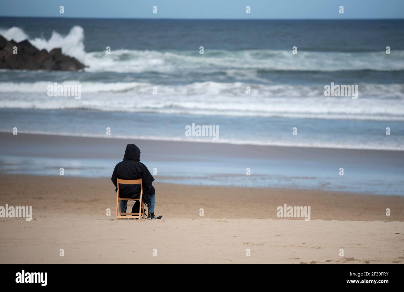 Windy man silhouette hi-res stock photography and images - Alamy