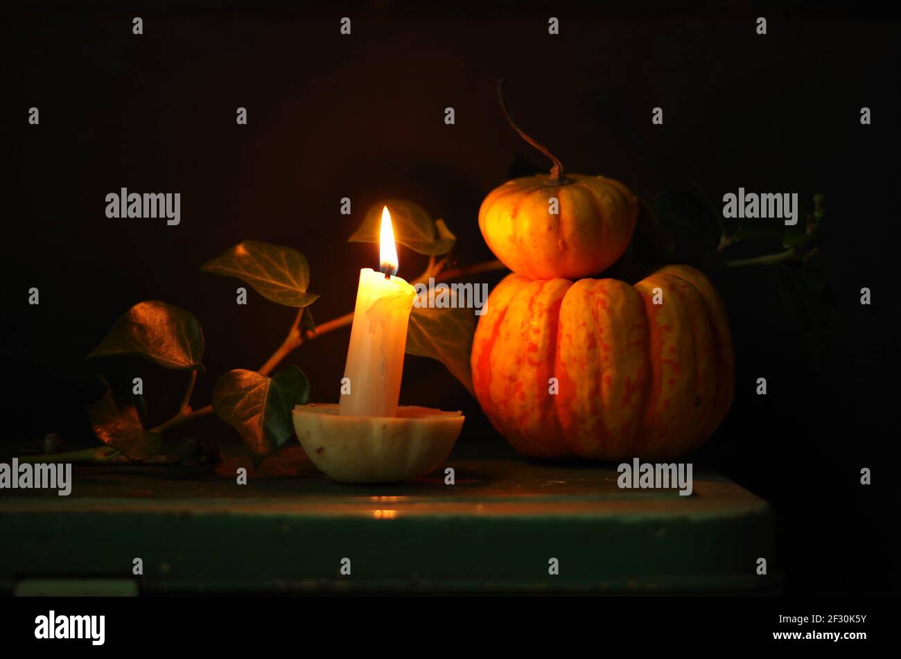 Still life with pumpkins Stock Photo - Alamy