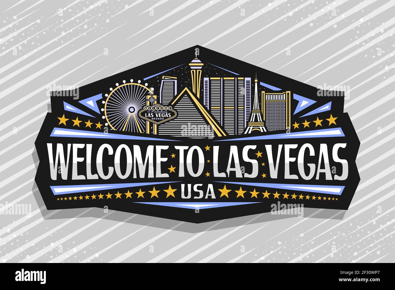 Las Vegas Strip Casino Foto Magnet Amerika USA Souvenir Fridge 
