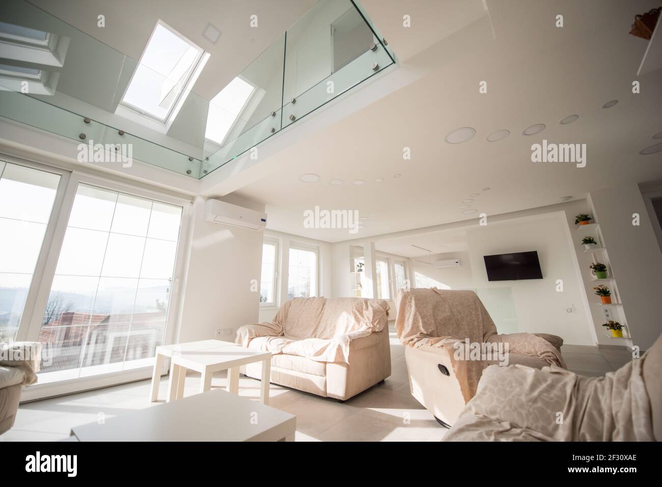 New home interior Stock Photo - Alamy