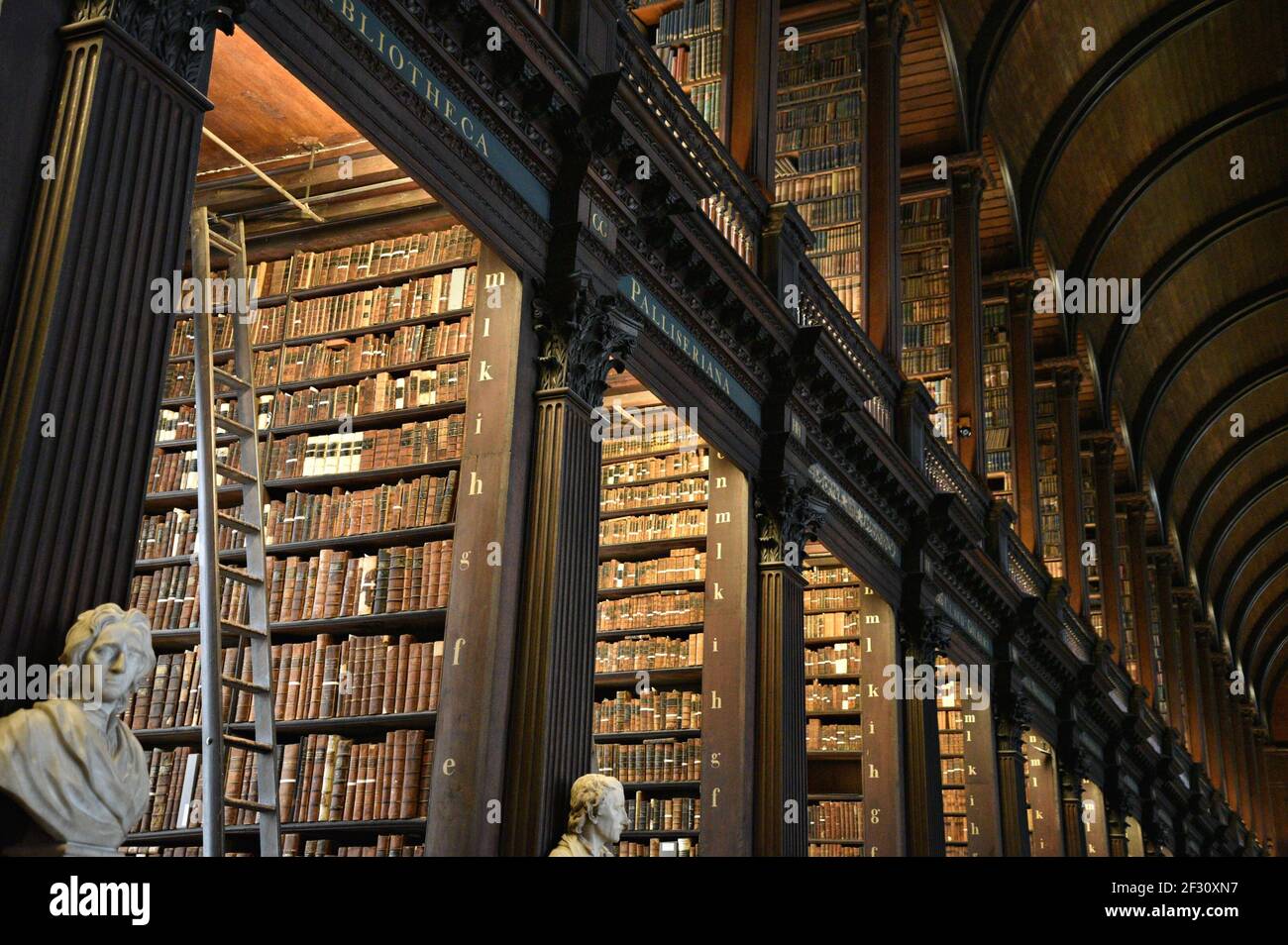Bookshelves In Trinity College Library Hi res Stock Photography And Bookshelves In Trinity College Library Hi res Stock Photography And