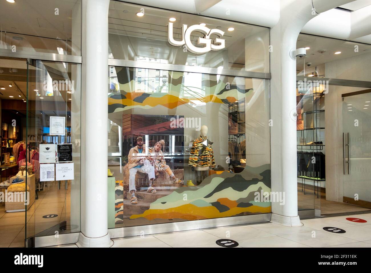 Luxury Boutiques in the Oculus at Westfield World Trade Center, Lower  Manhattan, NYC, USA Stock Photo - Alamy