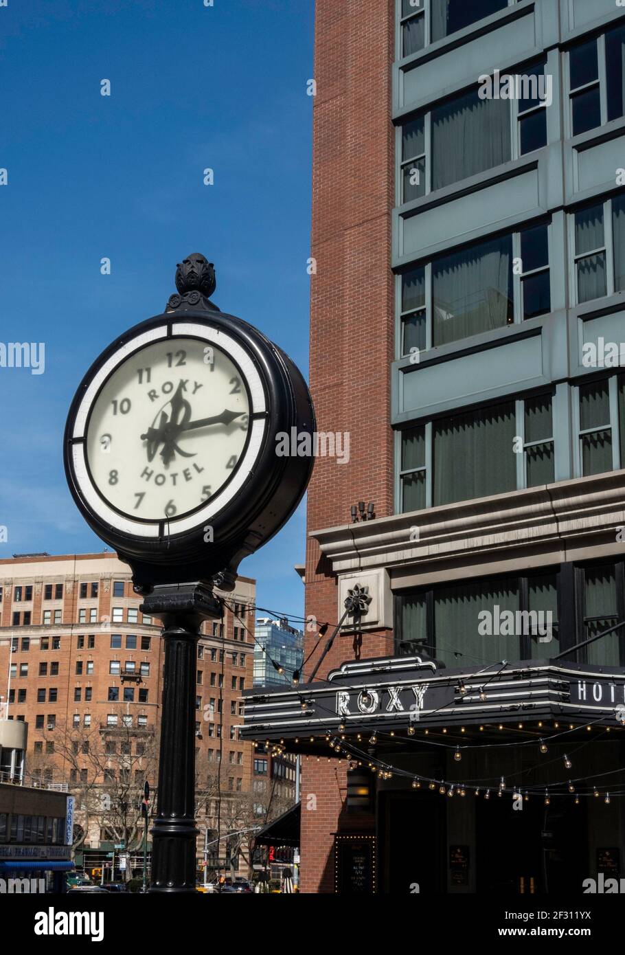 The Roxy Hotel Tribeca is a luxury boutique hotel in New York City, USA