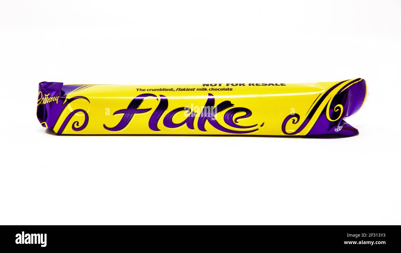 Cadbury's Flake chocolate bar Stock Photo