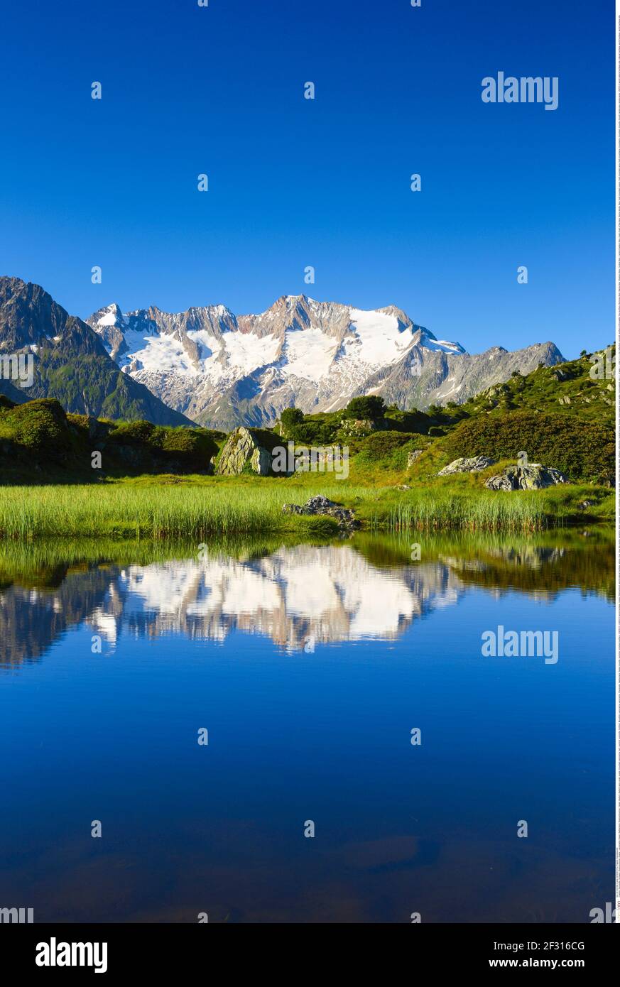 geography / travel, Switzerland, Wannenhoerner, Valais, Additional-Rights-Clearance-Info-Not-Available Stock Photo
