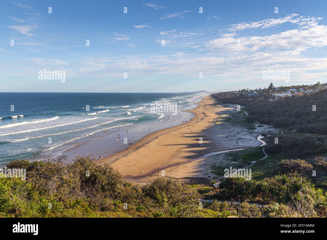 Sunshine Beach on the Sunshine Coast in the Sunshine State of Queensland, Australia Stock Photo