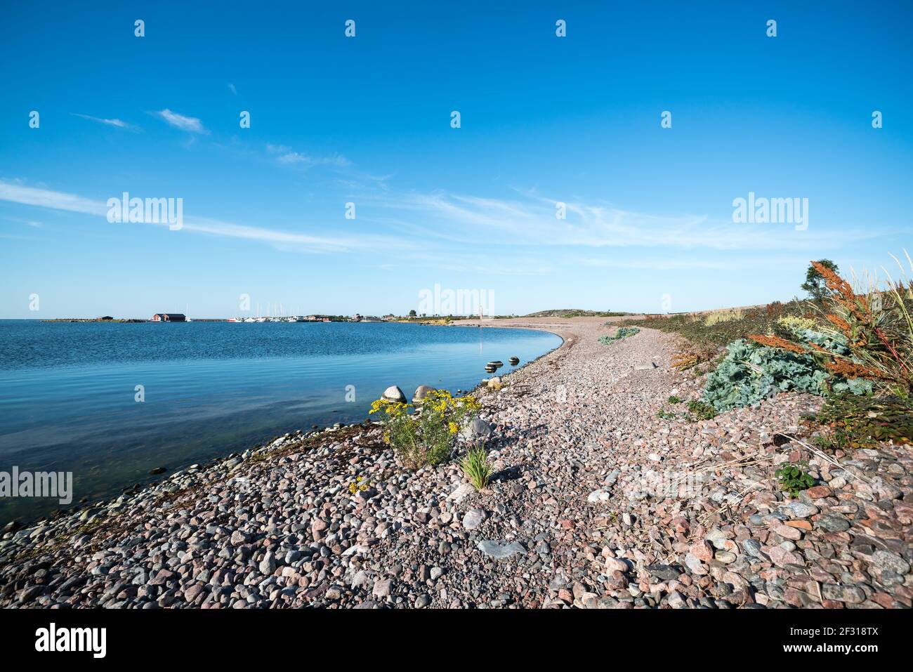 Shores of Jurmo island, Parainen, Finland Stock Photo