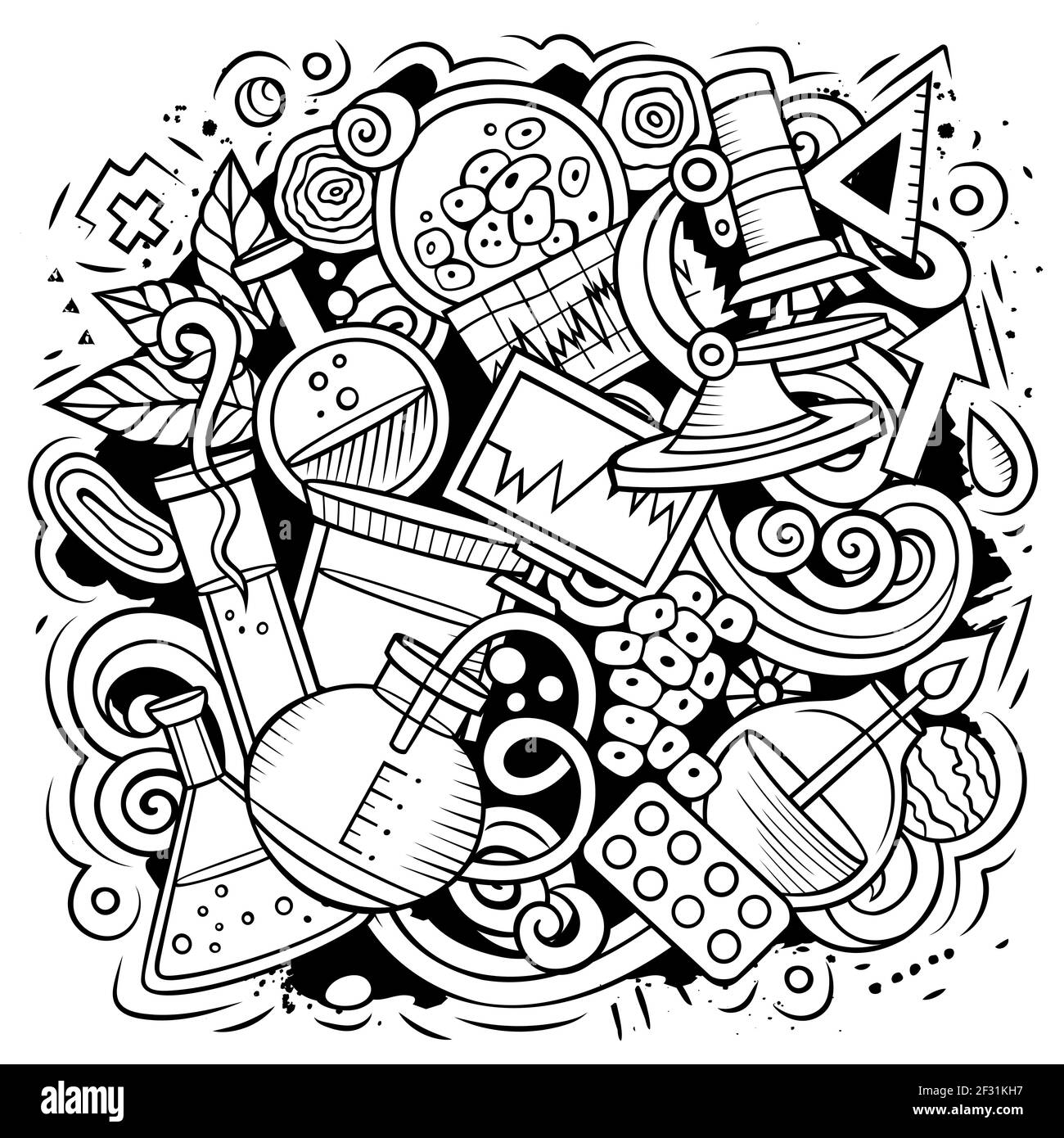 gaming doodle illustration. Doodle design concept Stock Vector Image & Art  - Alamy