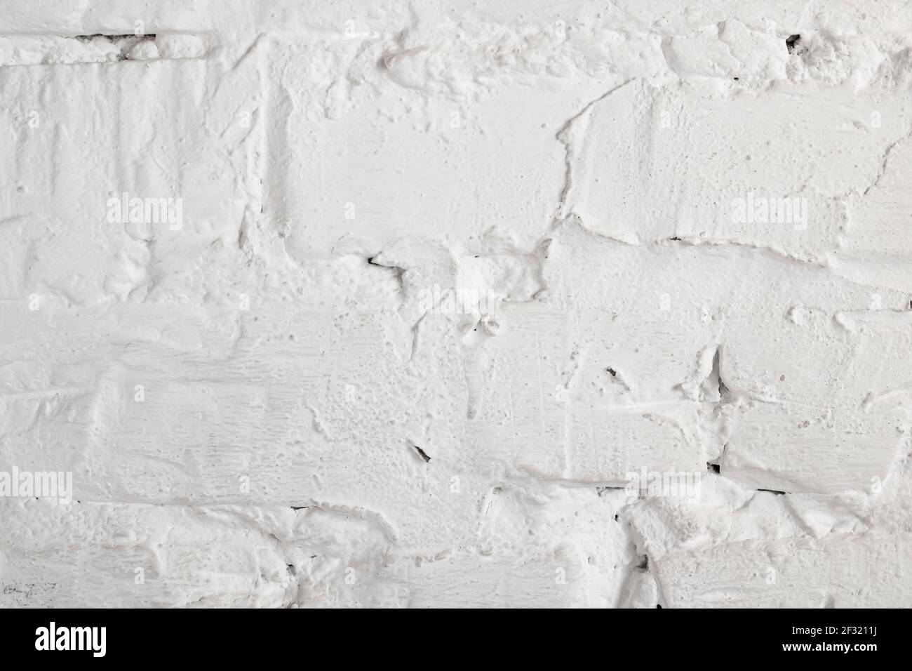 White old brick wall close up, background or texture Stock Photo - Alamy