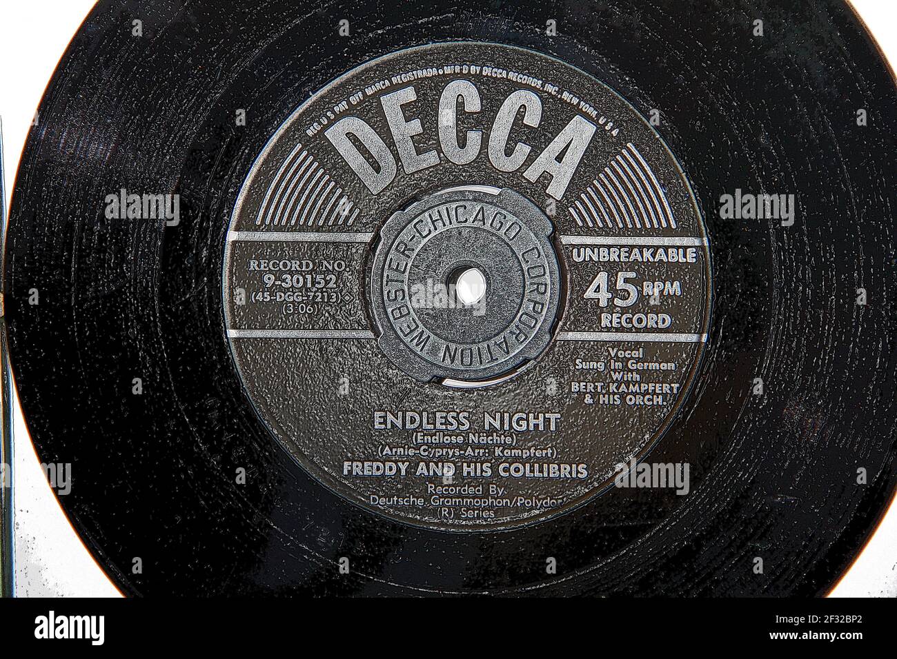 Historic Decca Record Stock Photo Alamy
