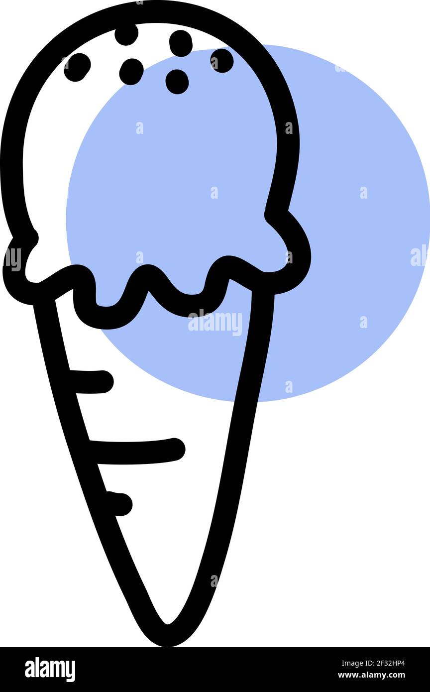 Bubblegum ice cream Stock Vector Images - Alamy