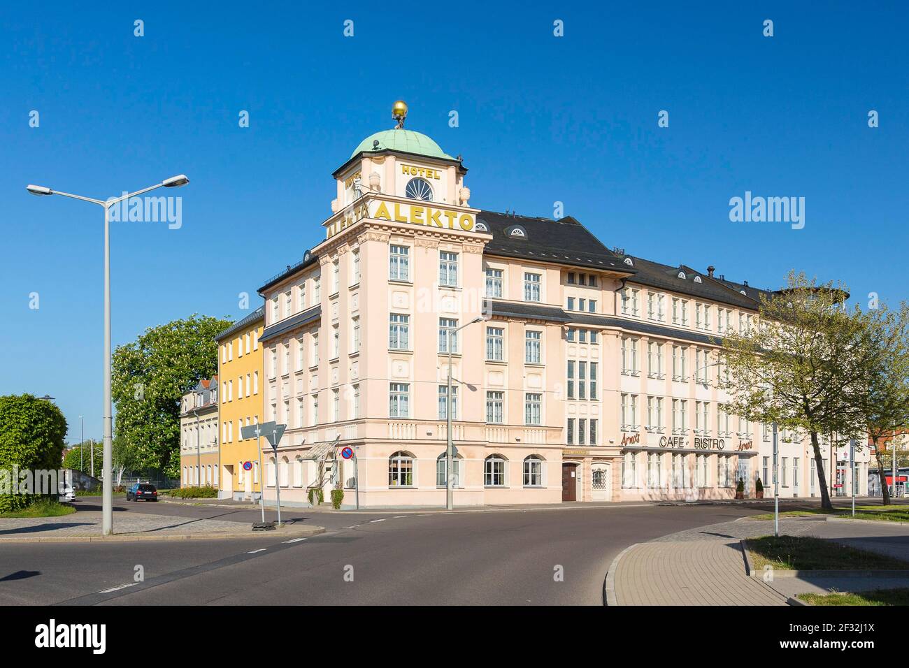 Hotel Alekto, Freiberg, Saxony, Germany Stock Photo
