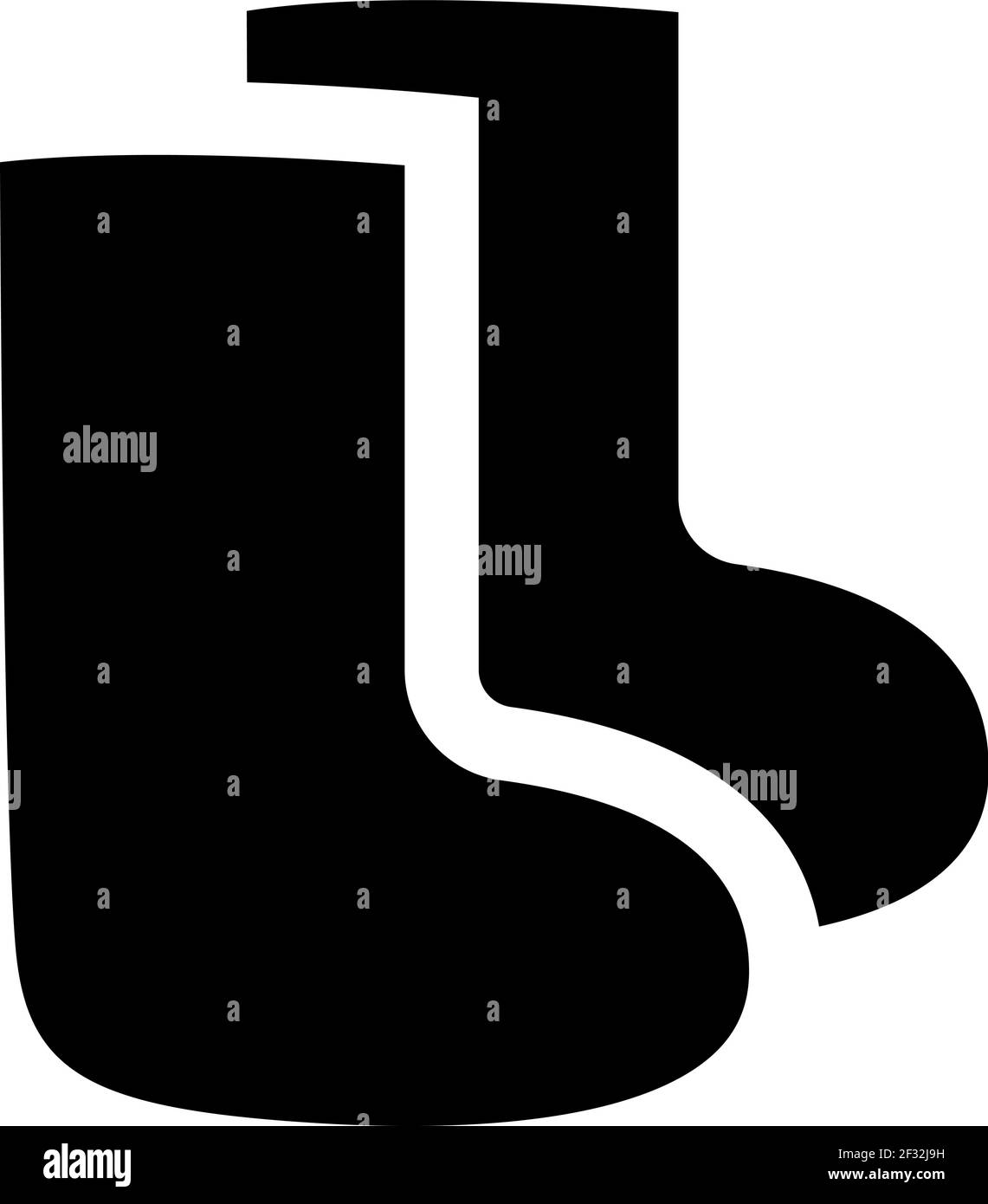 Russian felt boots, illustration, vector on a white background Stock ...