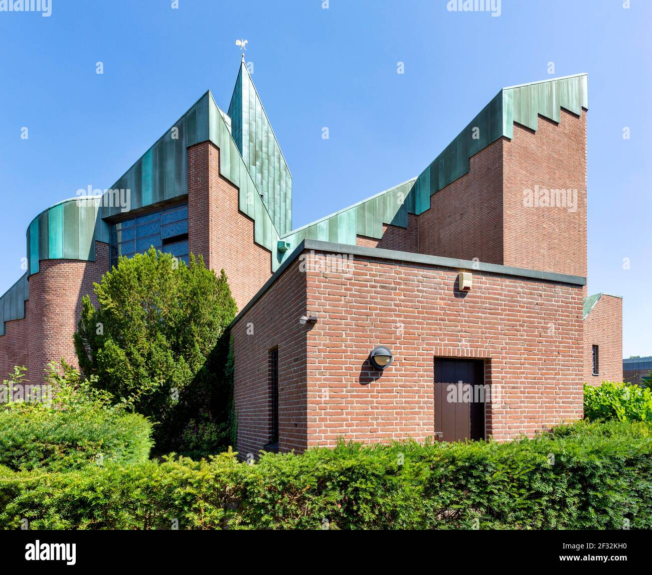 Catholic Parish Church of St. Paul, architect Gottfried Boehm, Bocholt
