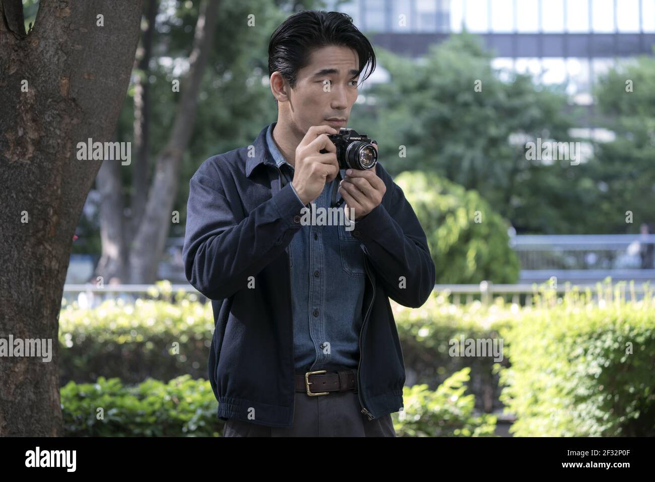 NAOKI KOBAYASHI, EARTHQUAKE BIRD, 2019, ©MURRAY CLOSE/NETFLIX Stock Photo