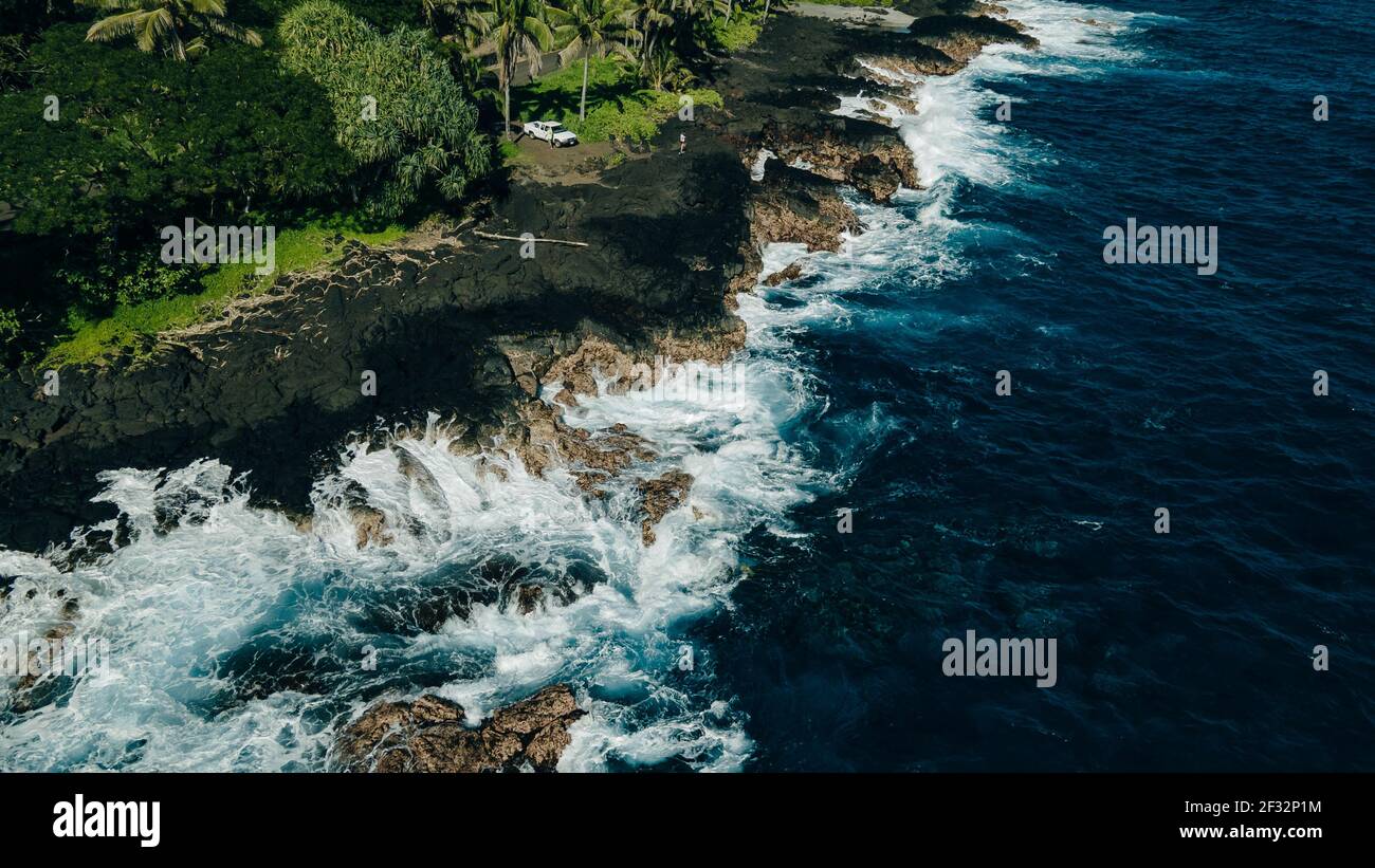Volcano seaview hires stock photography and images Alamy