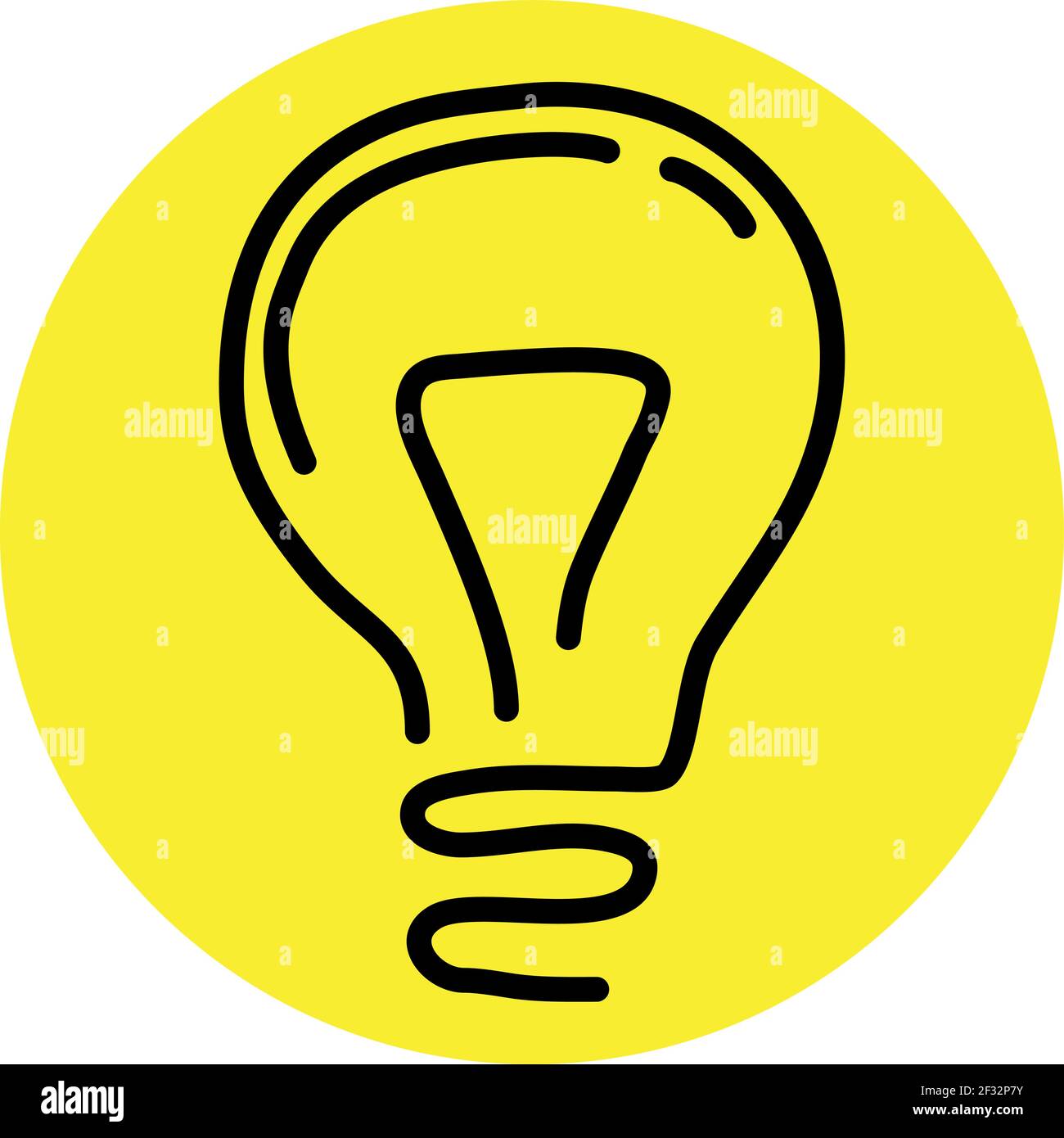 Energy saving lightbulb, illustration, vector on a white background Stock Vector
