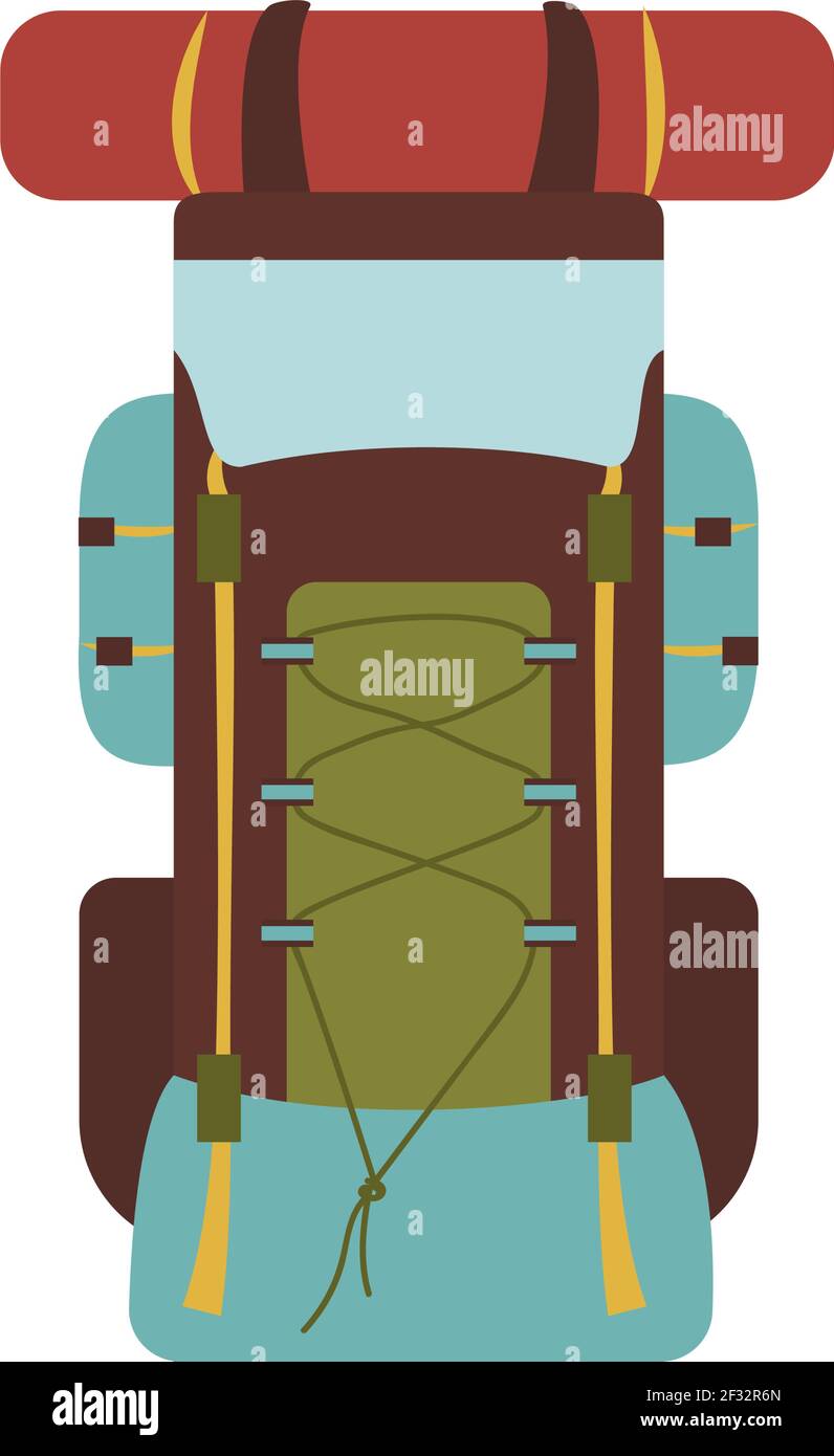 Hiking backpack for travel and vacation Stock Vector Image & Art - Alamy