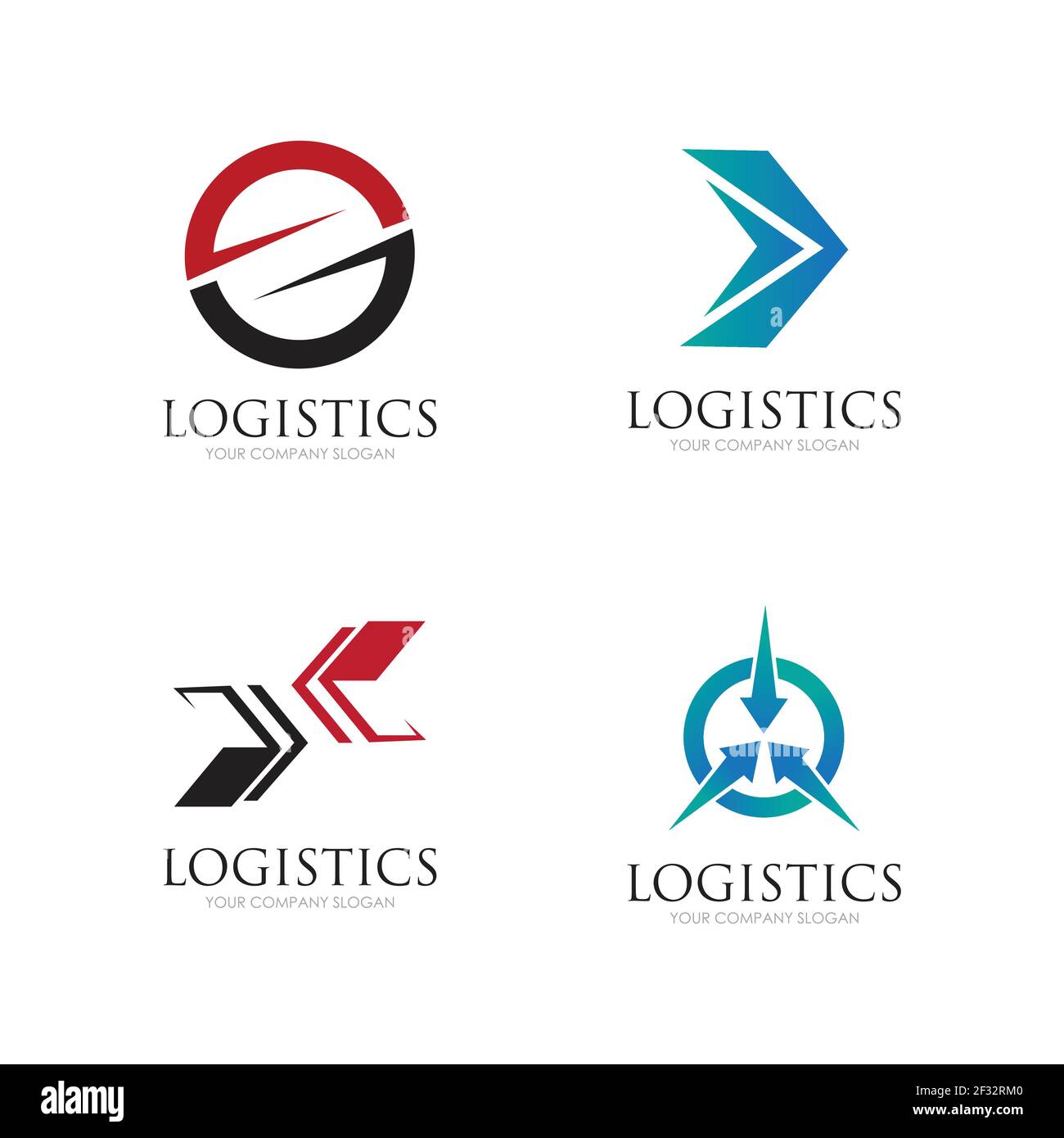 Vector logo template for logistics and delivery company Stock Vector ...