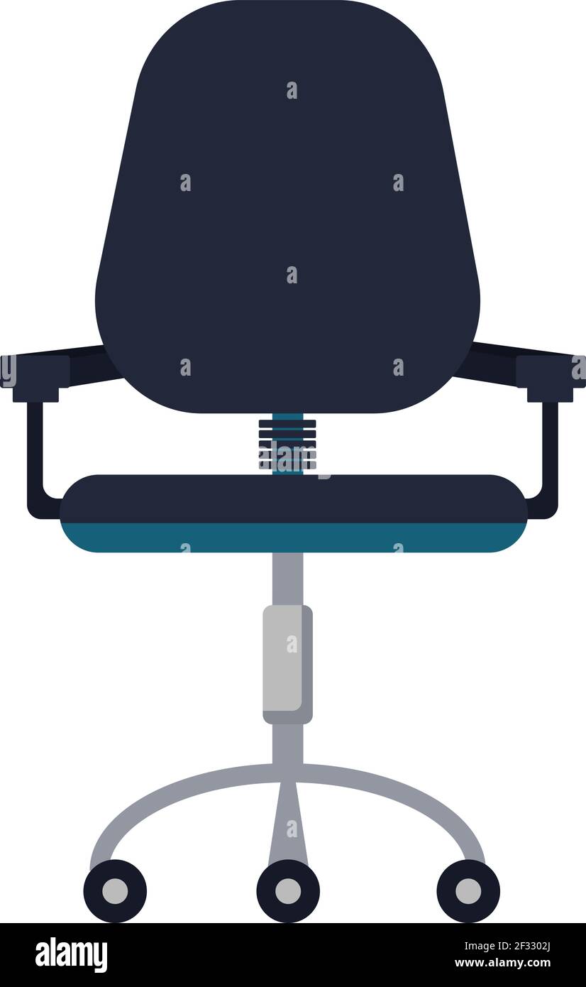Desk chair isolated Stock Vector Images - Alamy