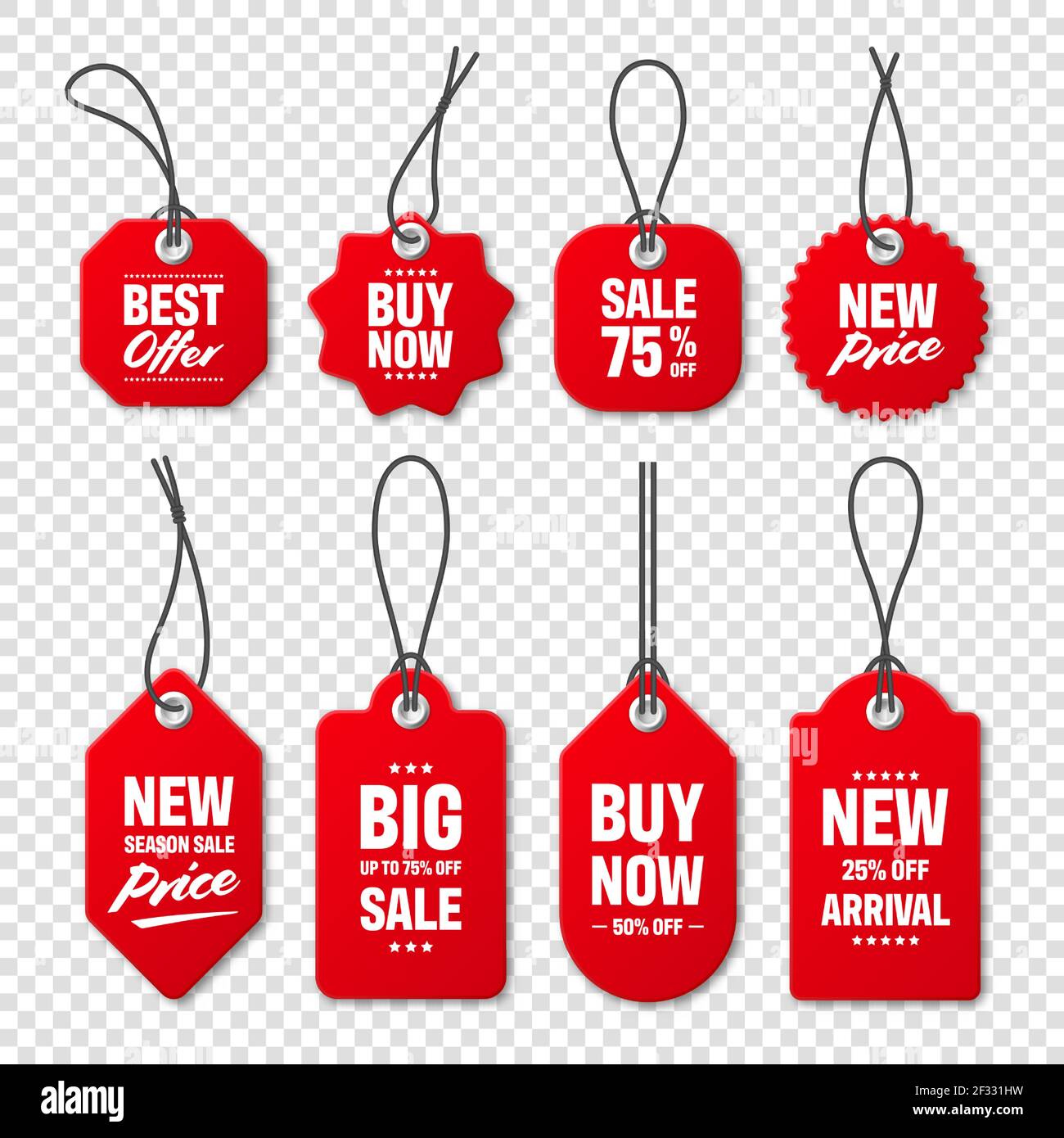 Shopping retail sales tags Royalty Free Vector Image