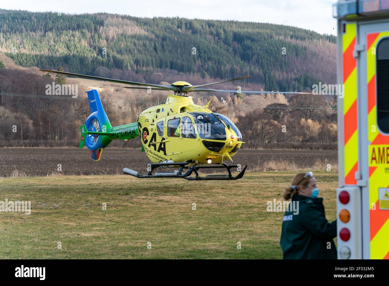 Scotlands Charity Air Ambulance High Resolution Stock Photography and ...