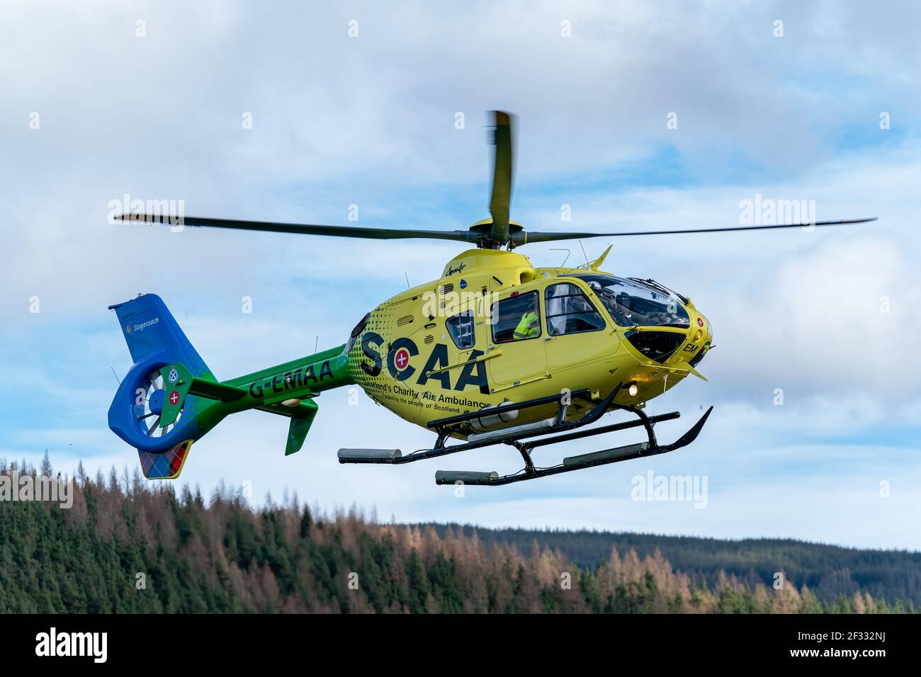 Scotlands charity air ambulance hi-res stock photography and images - Alamy
